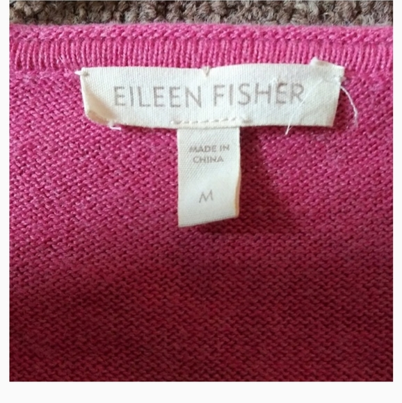 Eileen Fisher Cashmere Blend Sweater - Picture 7 of 8